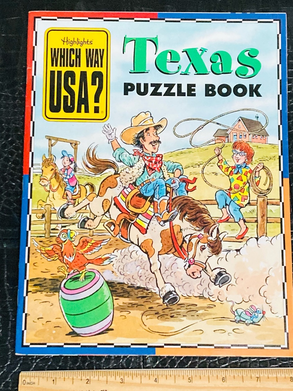 NEW Highlights Which‎ Way USA? Texas Puzzle Book